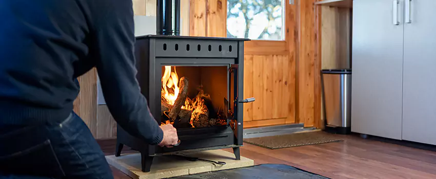 Open Hearth Wood Fireplace Installation in Ellensburg, WA