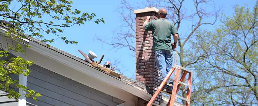 Vinyl and PVC Chimney Flashing Installation in Ellensburg, WA