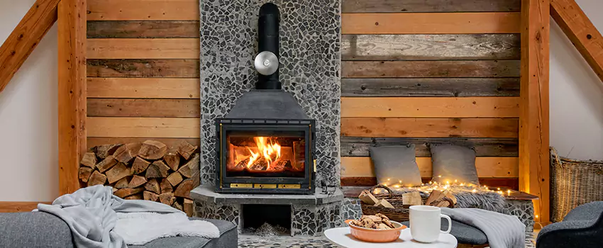 Thelin Hearth Products Direct Vent Gas Stove Fireplace Inspection in Ellensburg, Washington